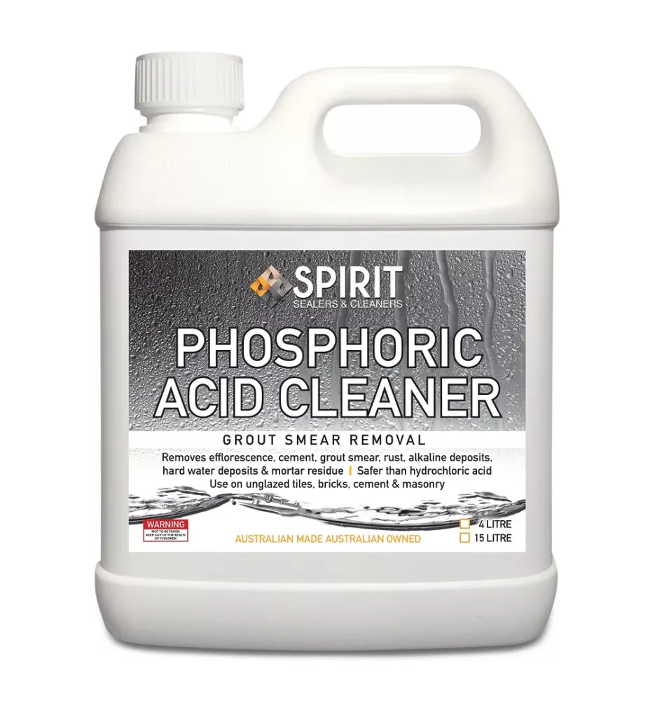 Spirit Phosphoric Acid Cleaner Grout Smear Removal