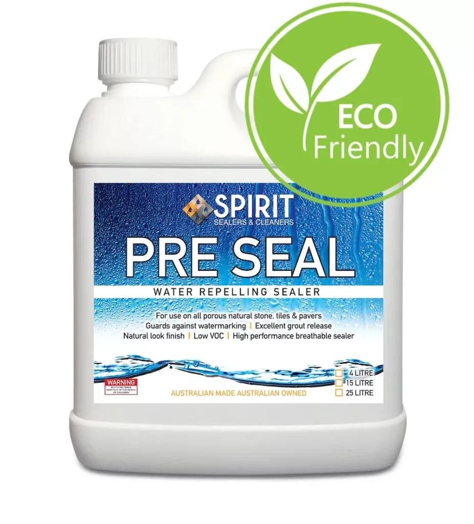 spirit pre sale water repelling sealer